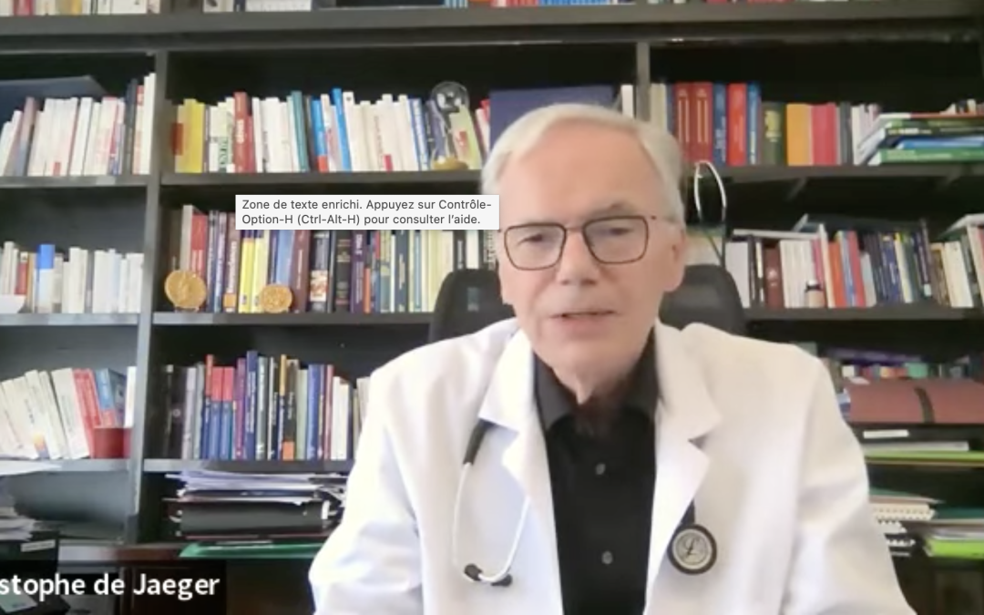 Entretien avec le Docteur Christophe de Jaeger, fondateur de l&rsquo;Institut de la Longévité